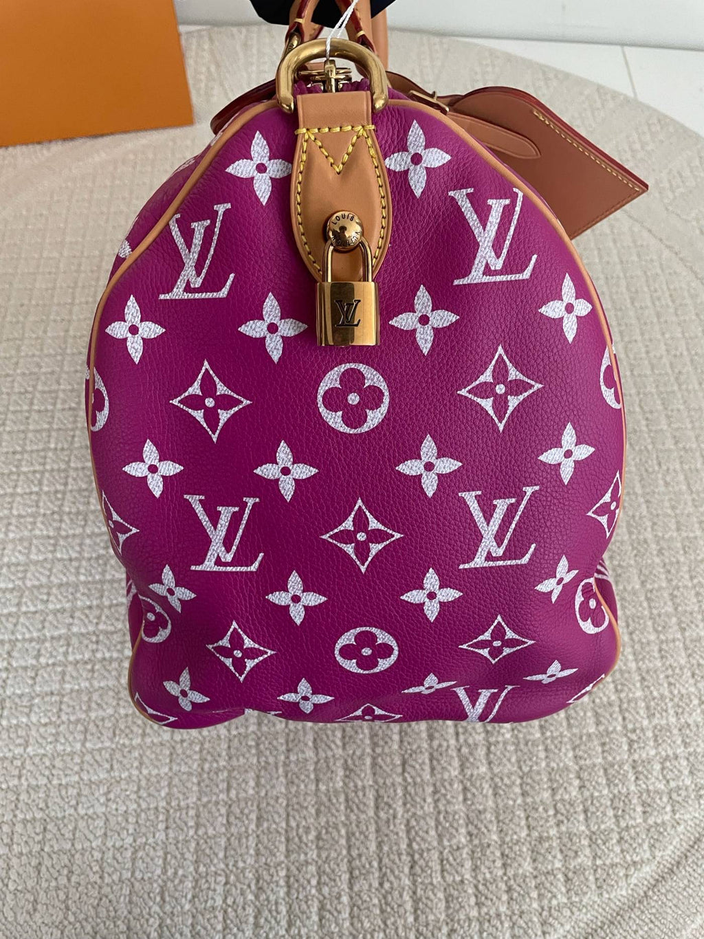【LV】Louis Vuitton Speedy P9 Bandoulière 40 Candy Pink（Magenta）