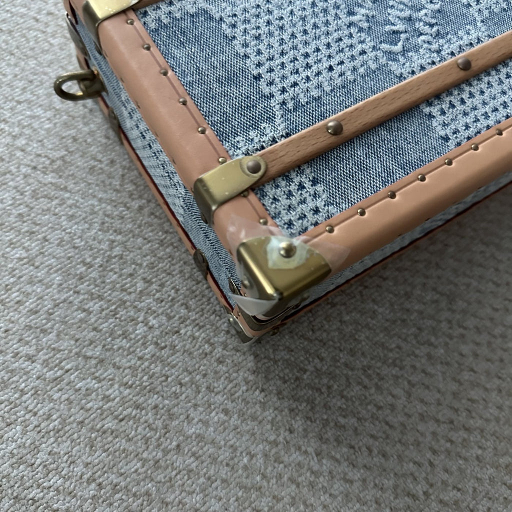 【LV】Louis Vuitton Monogram Denim Trunk