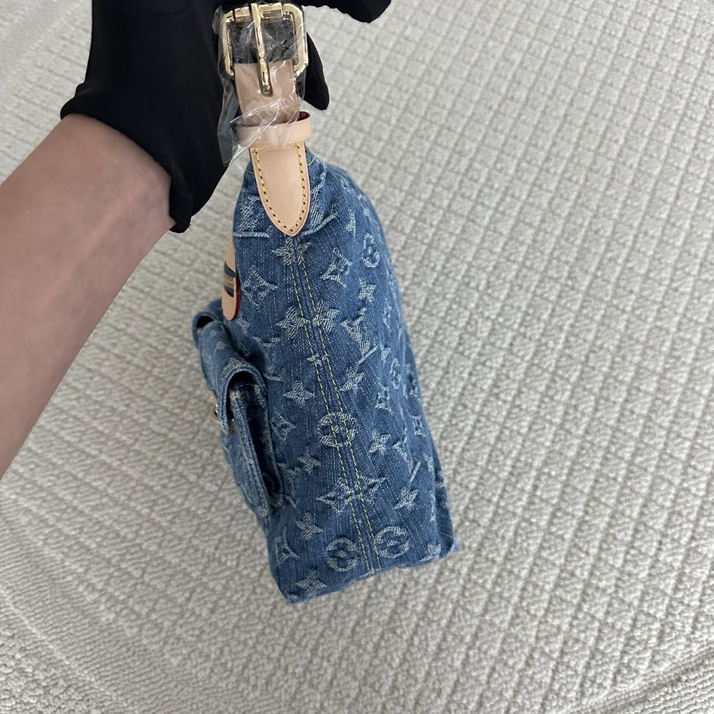 【LV】LV Baggy Bleu Denim Monogram Denim