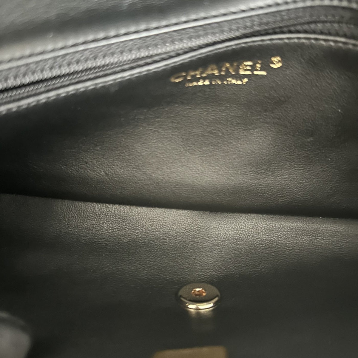 【Chanel】Chanel Black 23C Baguette Bag