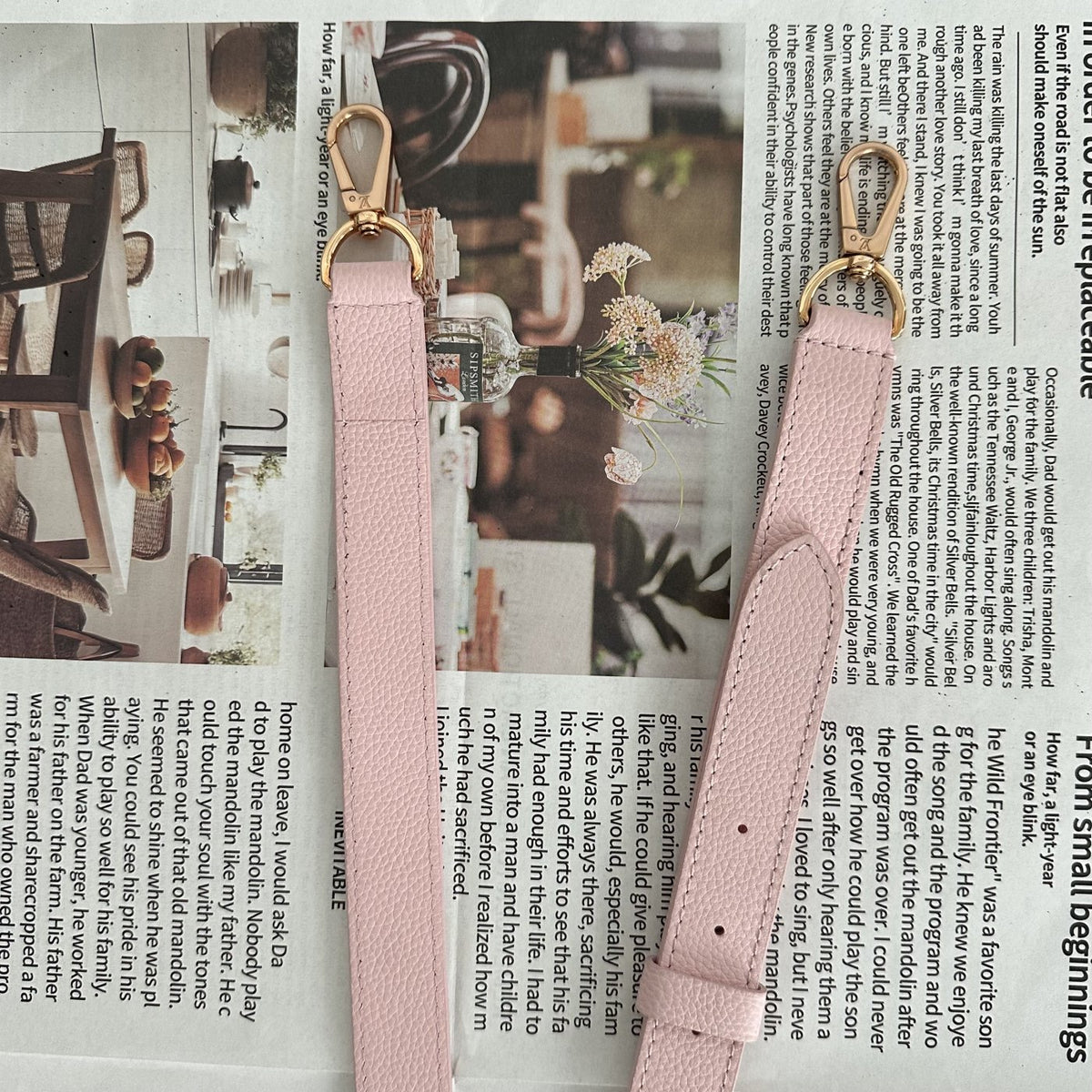 【LV】Louis Vuitton Capucines Mini Pink Taurillon Leather