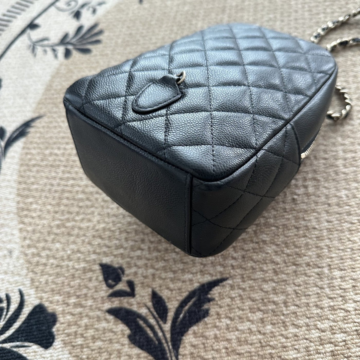 【Chanel】Chanel Mini Duma Backpack, Black with Gold Hardware