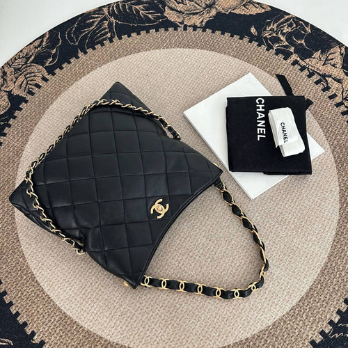 【Chanel】Chanel 24P Small Foldable Hobo Bag
