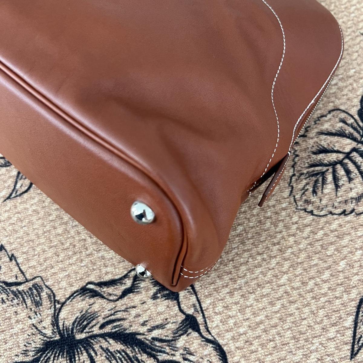 【Hermes】Hermès Bolide Caramel, Stamp Q (boxed stamp)