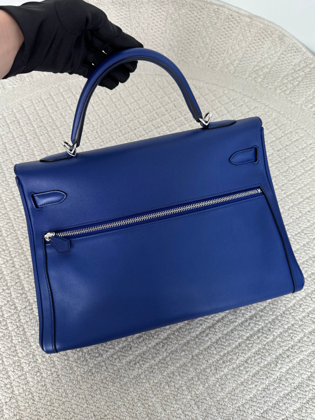 【Hermes】Hermès Blue Kelly Lakis