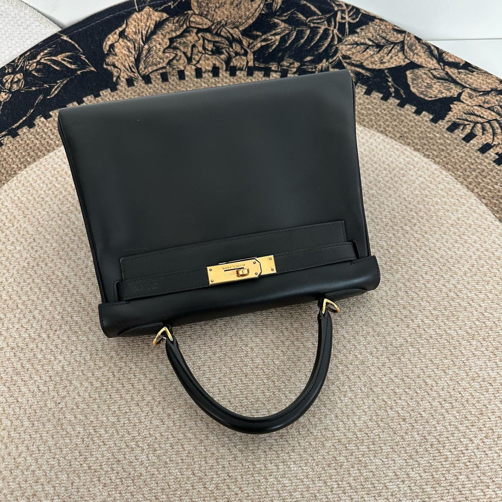 【Hermes】Hermès Kelly 28 Black Gold Hardware
