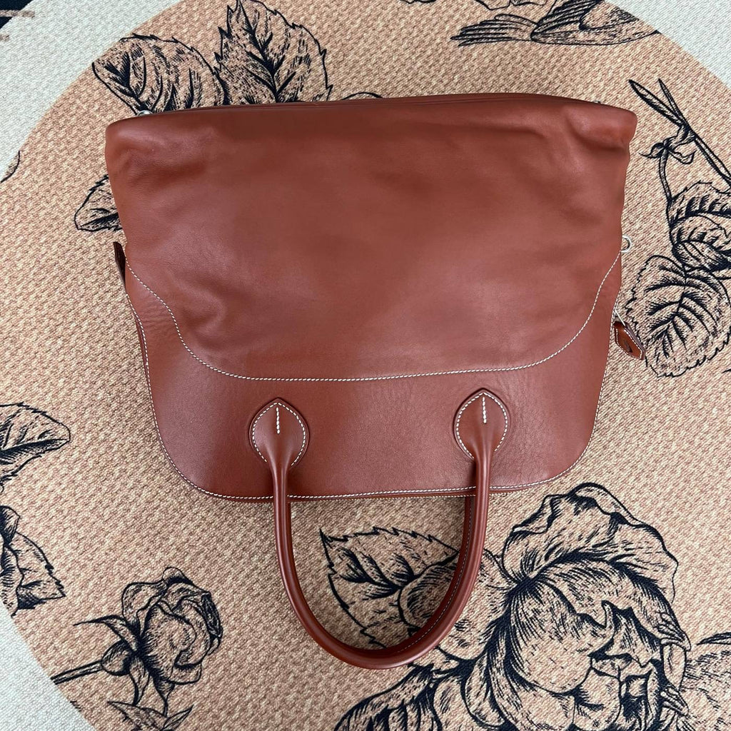 【Hermes】Hermès Bolide Caramel, Stamp Q (boxed stamp)