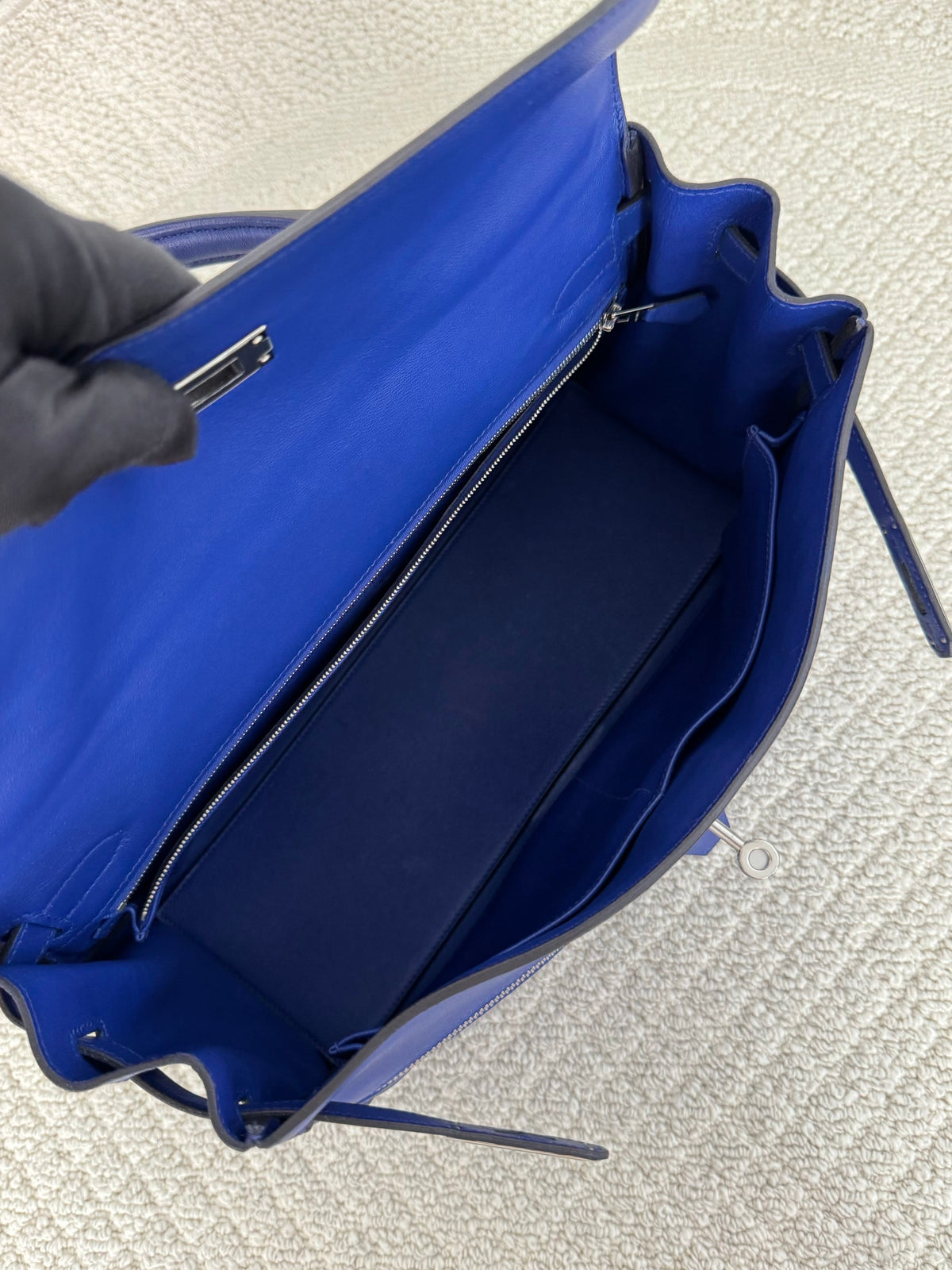 【Hermes】Hermès Blue Kelly Lakis