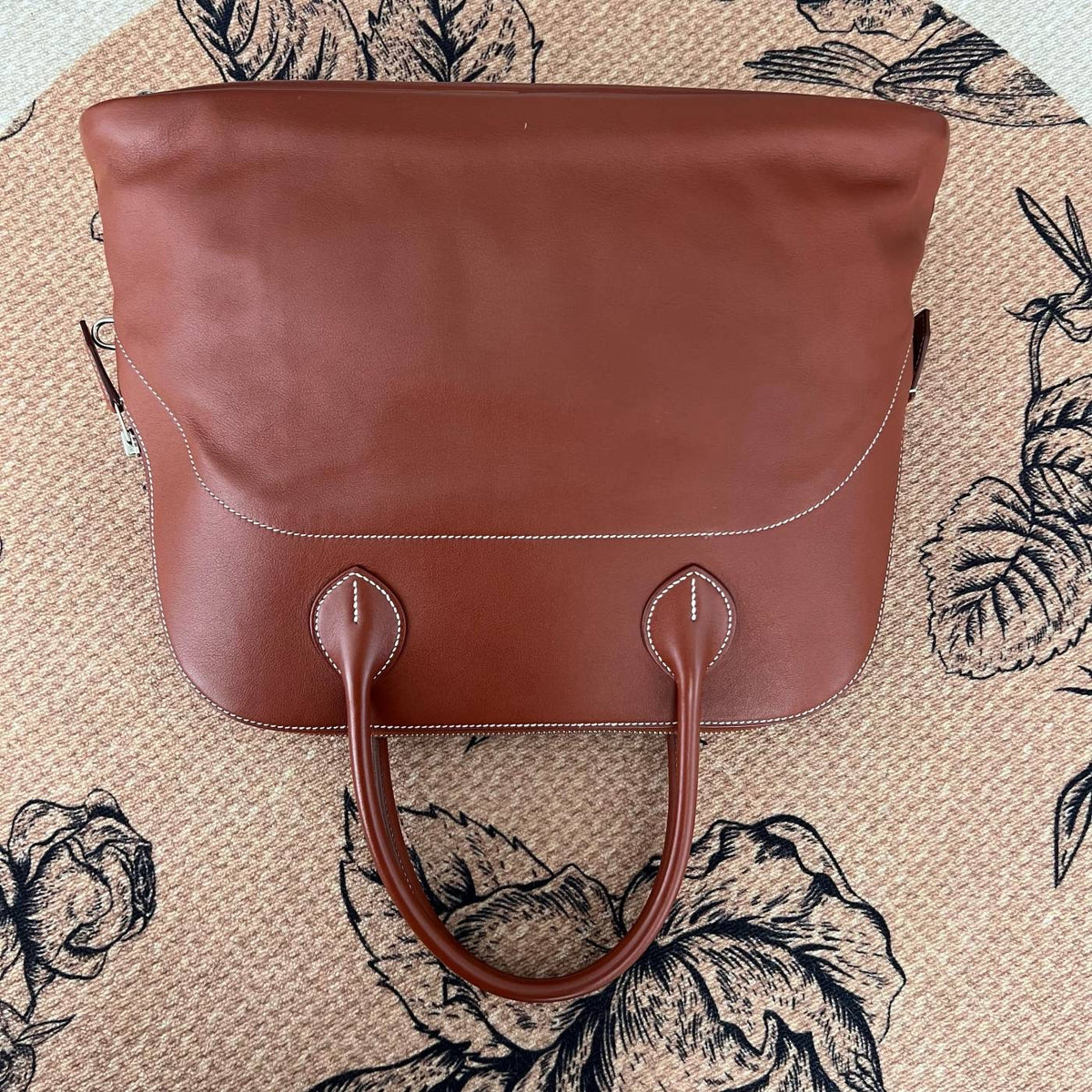 【Hermes】Hermès Bolide Caramel, Stamp Q (boxed stamp)