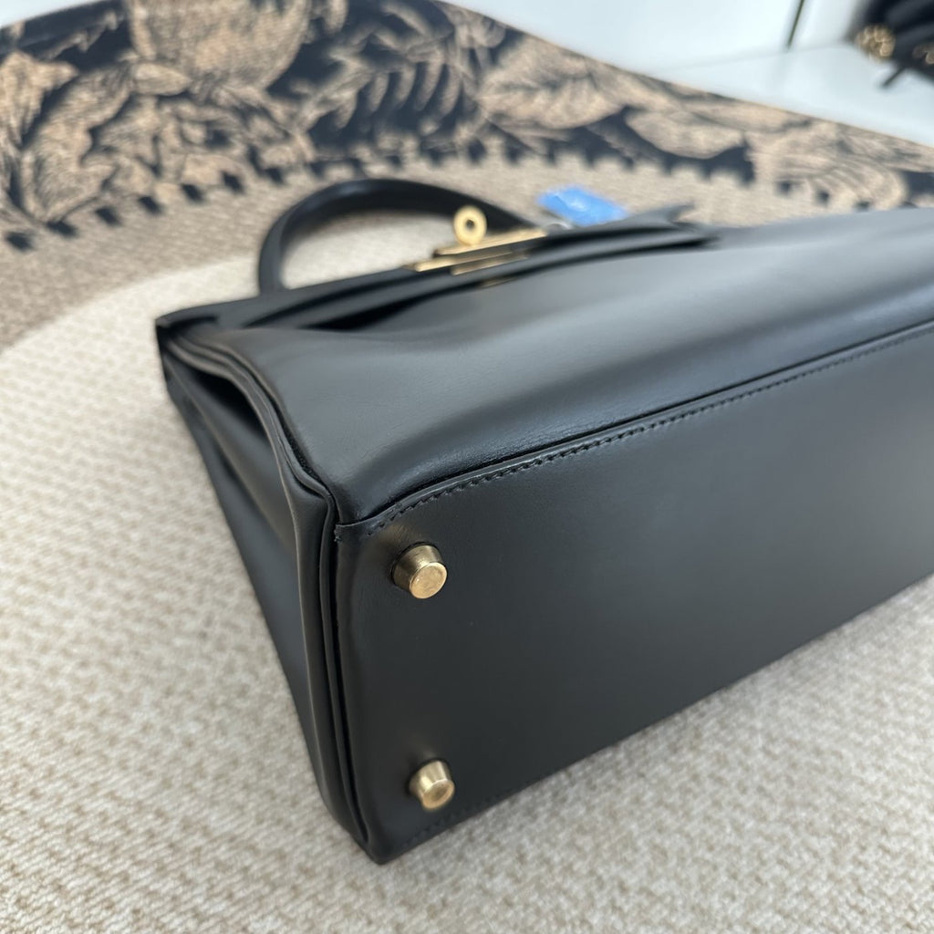 【Hermes】Hermès Kelly 28 Black Gold Hardware