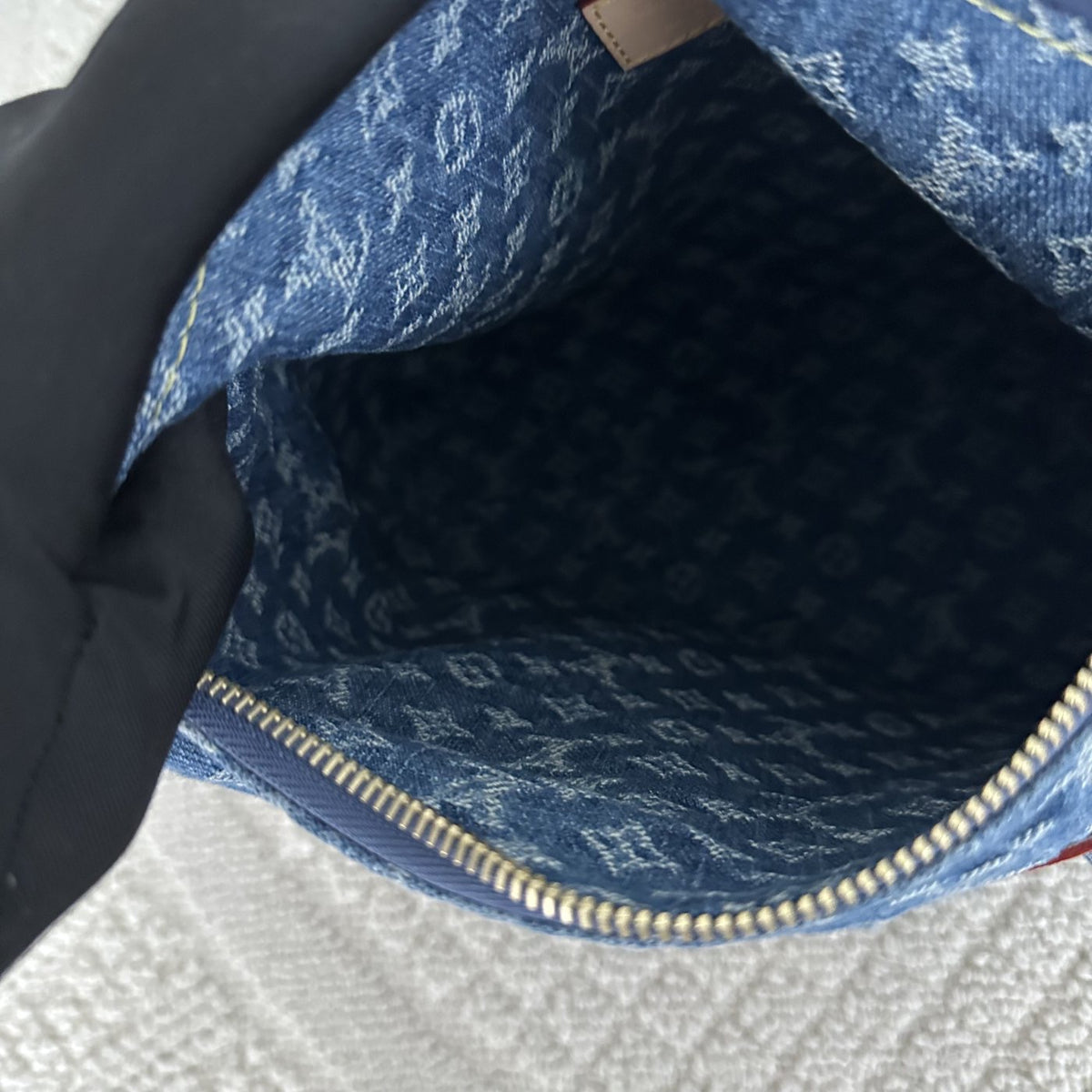【LV】LV Baggy Bleu Denim Monogram Denim