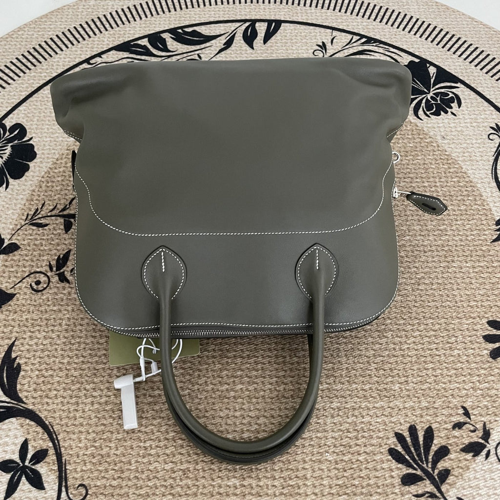 【Hermes】Hermès Vert Foncé Bolide Relax 35