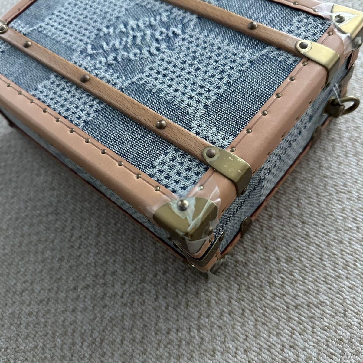 【LV】Louis Vuitton Monogram Denim Trunk