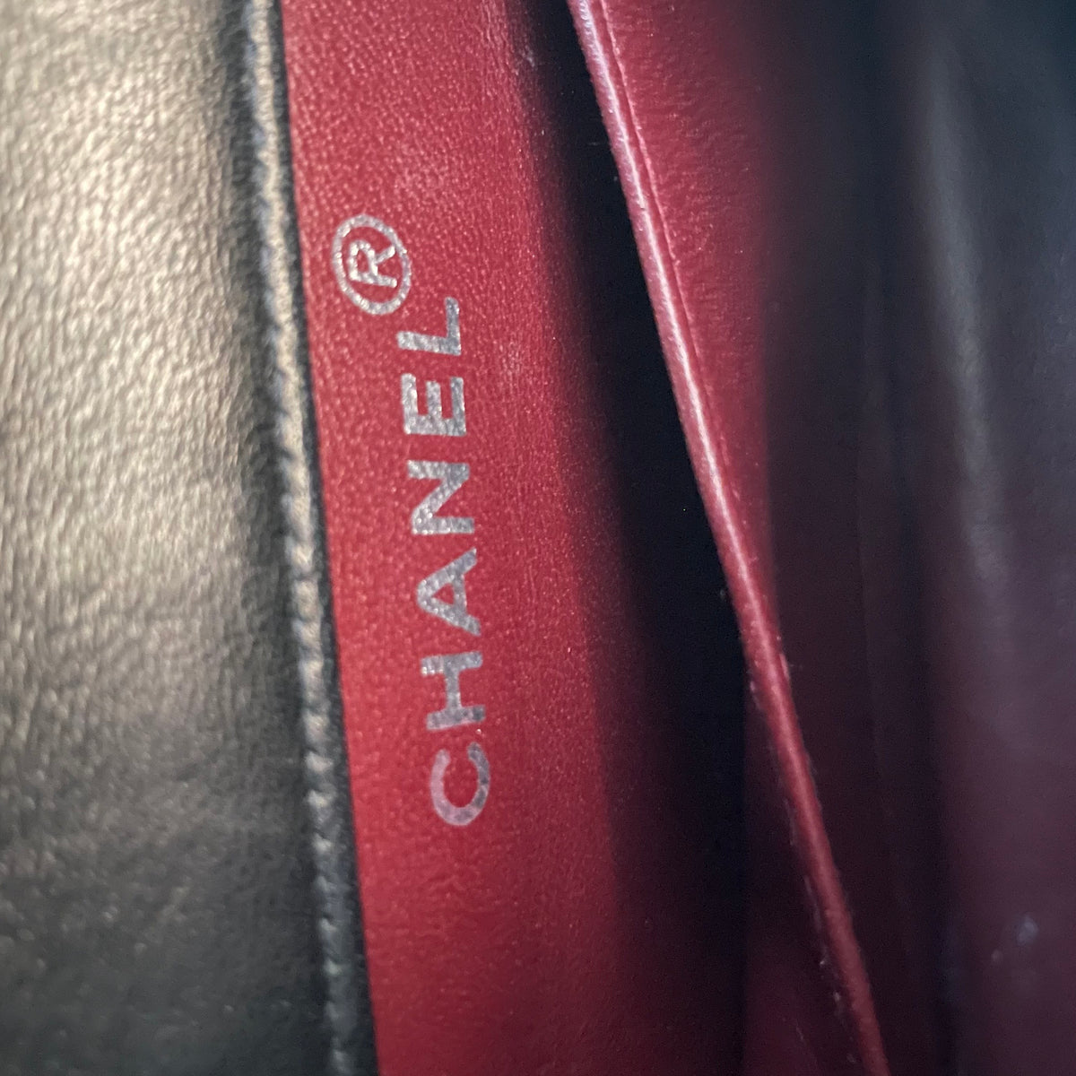 【Chanel】Chanel Double Sided Classic Flap Black Lambskin with Silver-Tone Hardware
