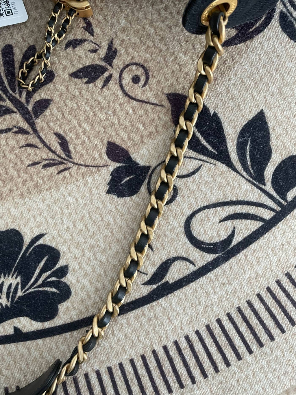 【Chanel】Chanel 25Bag Large, Black Gradient Denim
