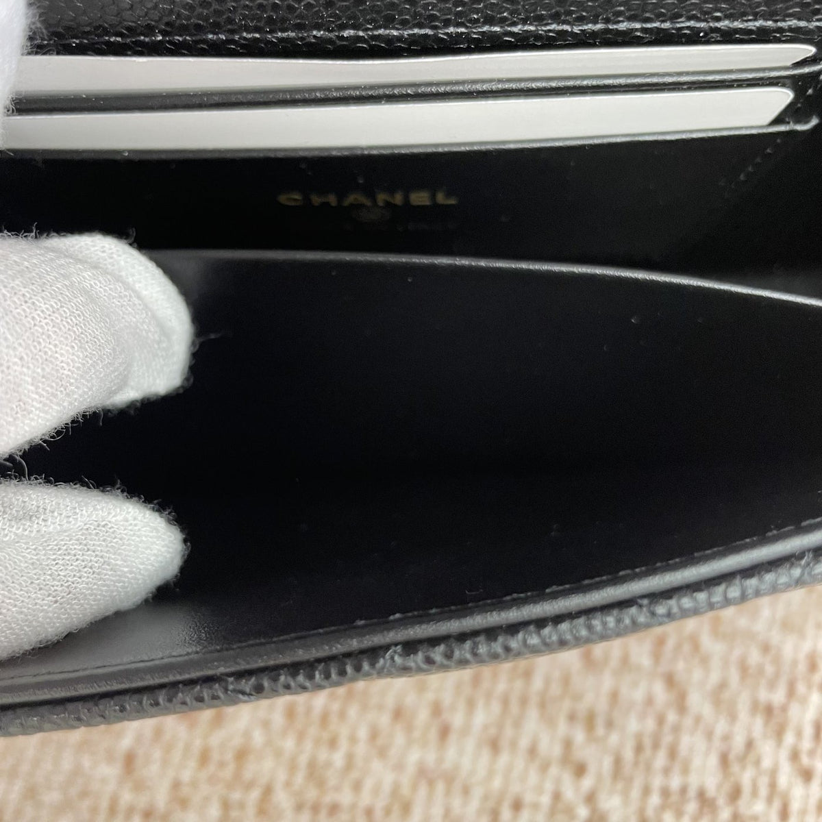 【Chanel】Chanel 26S Kelly with Crossed Top Handle, Black Caviar, Gold-Tone Hardware-7216350