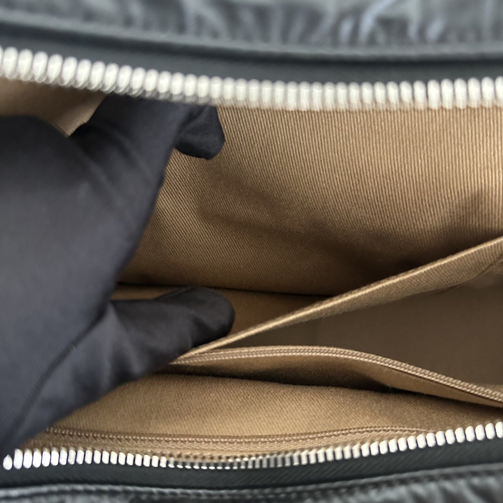 【Chanel】Chanel Black Caviar Boston 2-Way Bag with Luggage Tag, Gold-Tone Hardware-7209668