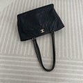 【Chanel】Chanel Black Gold Tote Bag