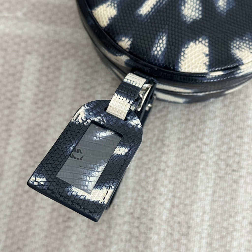 【LV】Louis Vuitton Boite Chapeau Souple White & Blue Bi-color