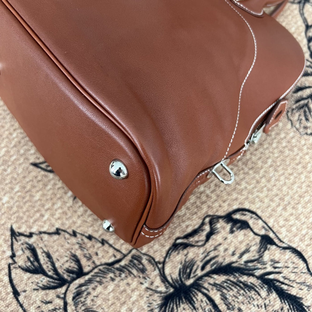 【Hermes】Hermès Bolide Caramel, Stamp Q (boxed stamp)