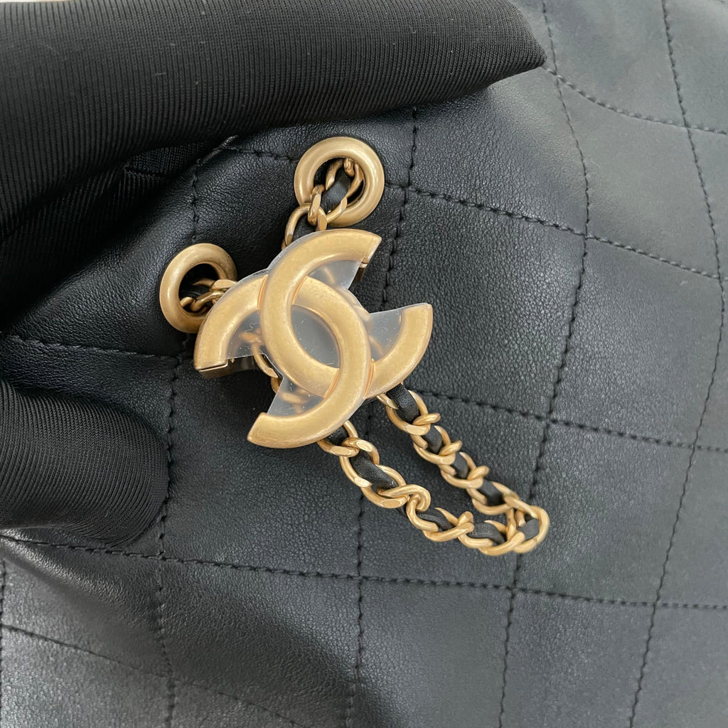 【Chanel】Chanel 26C Black Caviar Hobo Bag, Gold-Tone Hardware-0200161