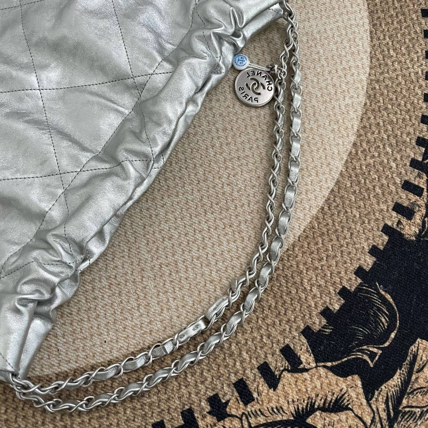 【Chanel】Chanel Small Silver 22 Bag-7209563