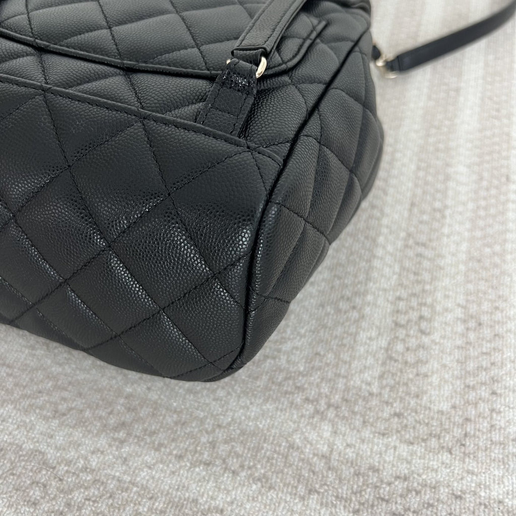 【Chanel】Chanel Paris‑Salzburg Backpack, Black Caviar Leather with Gold‑tone Hardware