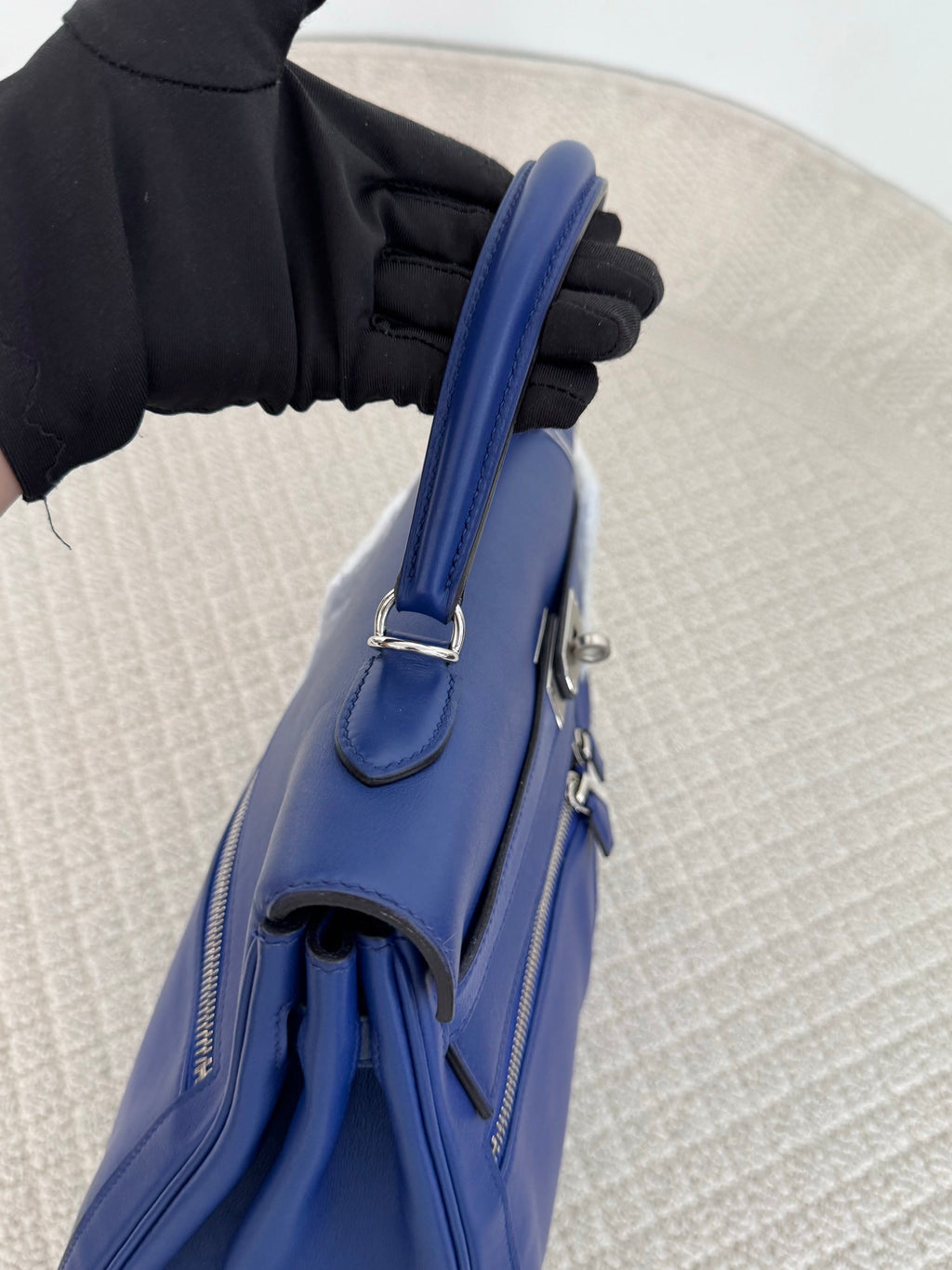 【Hermes】Hermès Blue Kelly Lakis