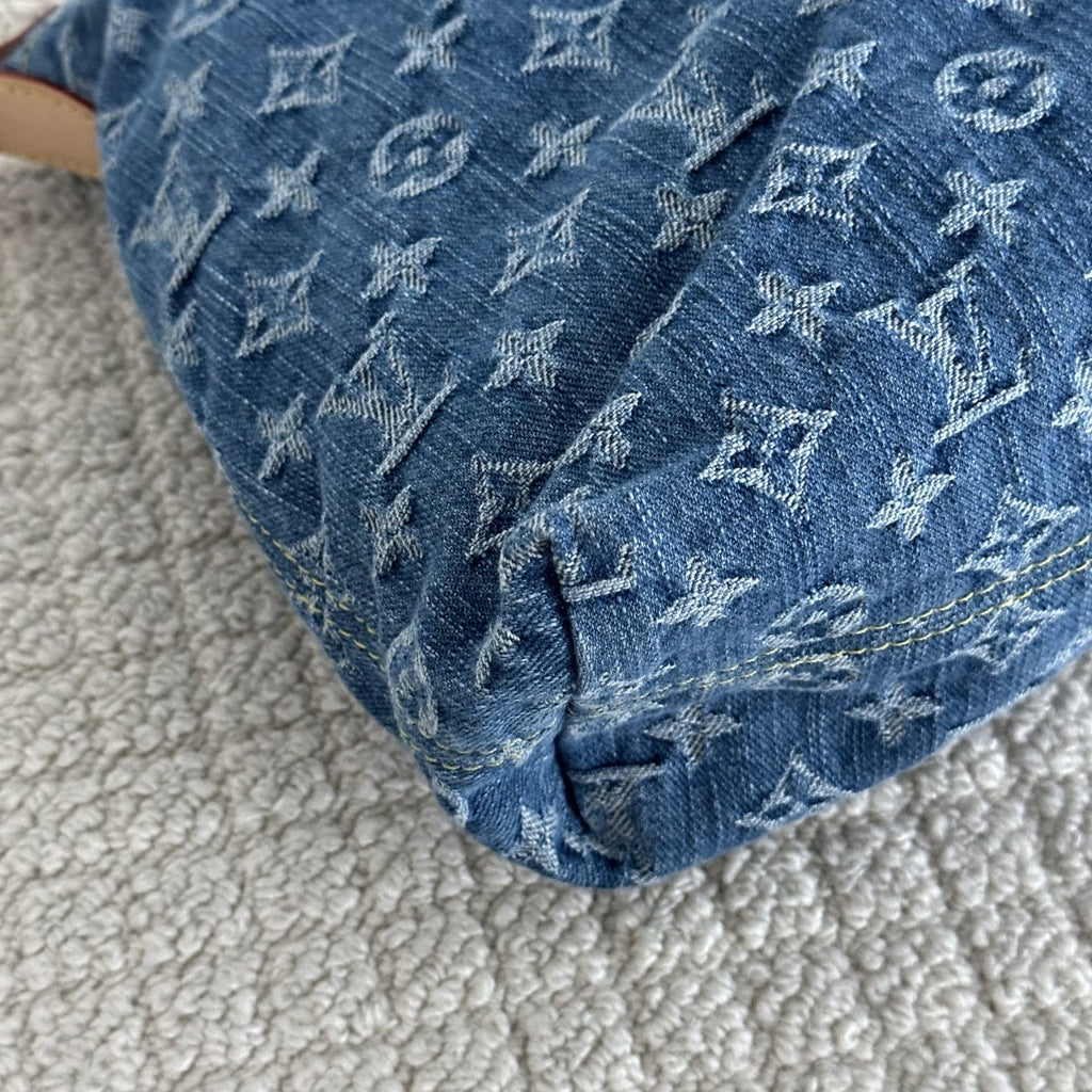 【LV】LV Baggy Bleu Denim Monogram Denim