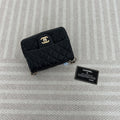 【Chanel】Chanel Mini Square Classic Flap, Black with Gold Hardware