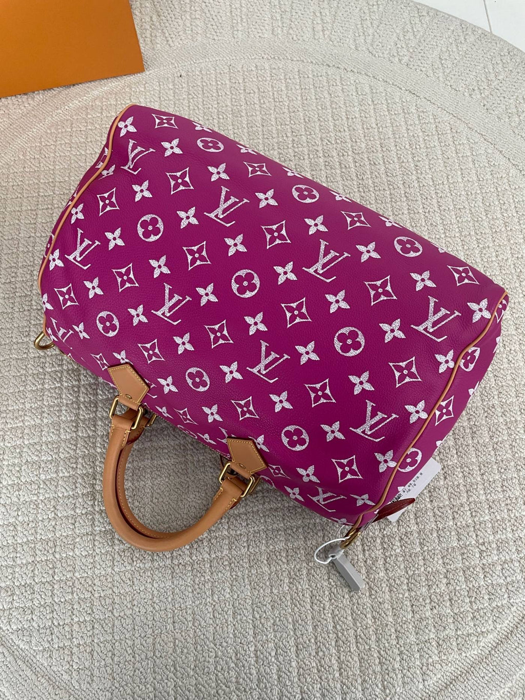 【LV】Louis Vuitton Speedy P9 Bandoulière 40 Candy Pink（Magenta）